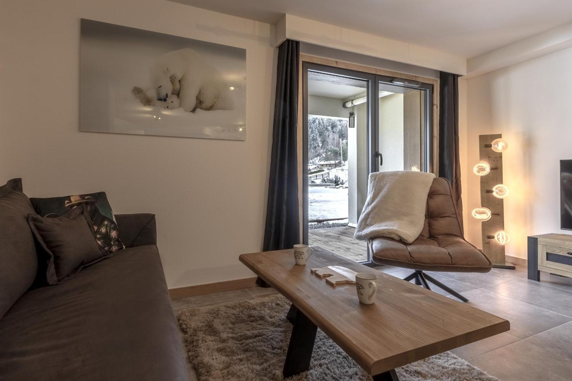 The Bear Apartment Les Houches Ngoại thất bức ảnh